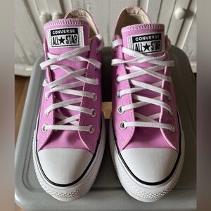 Converse All Star Pink Canvas Shoes